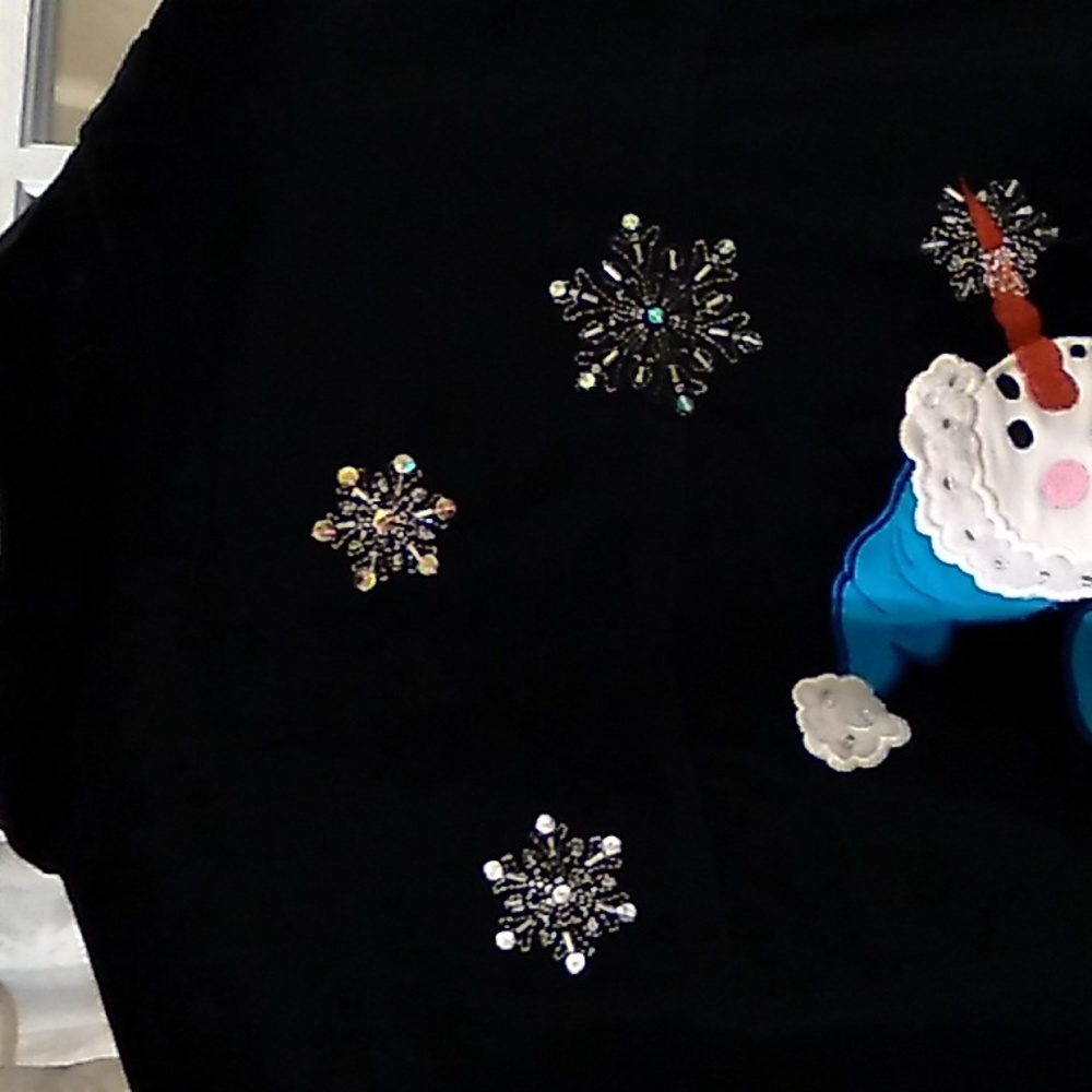 ❄️❄️❄️☃️- Quacker Factory Winter/Holiday ⛄Jacket❄️❄️❄️ - Picture 10 of 17